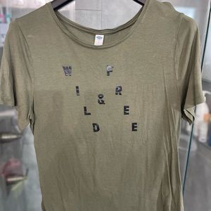 Wild and free tee